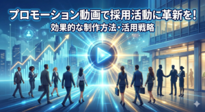 プロモーション動画で採用活動に革新を！効果的な制作方法・活用戦略