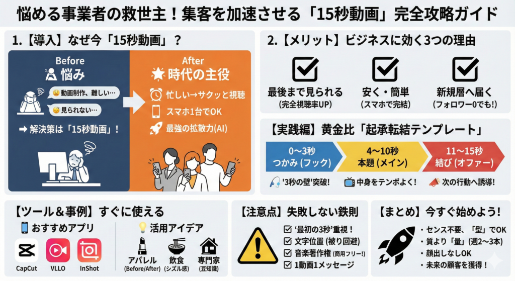 15秒動画まとめ