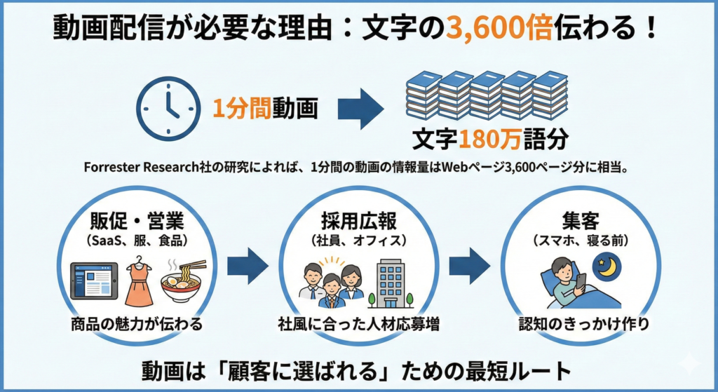 動画配信におすすめの6大SNSとは？