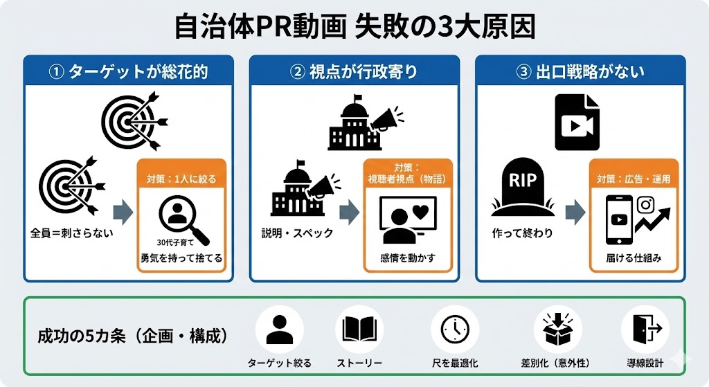 自治体PR動画制作の教科書