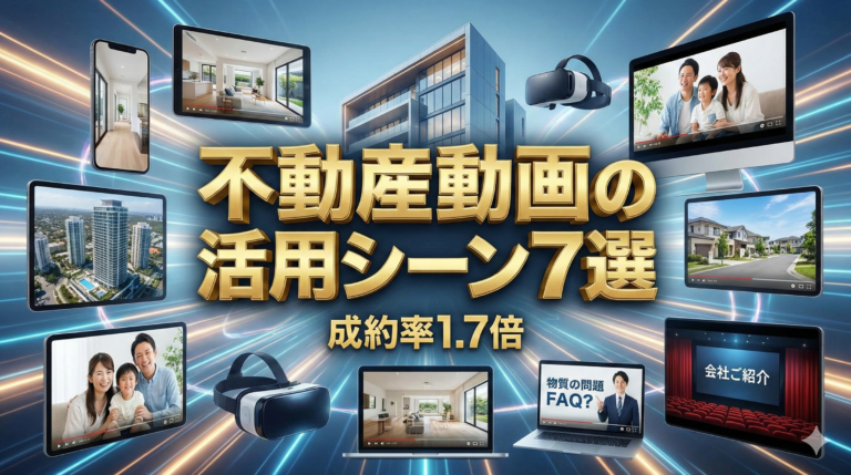不動産動画の活用シーン7選