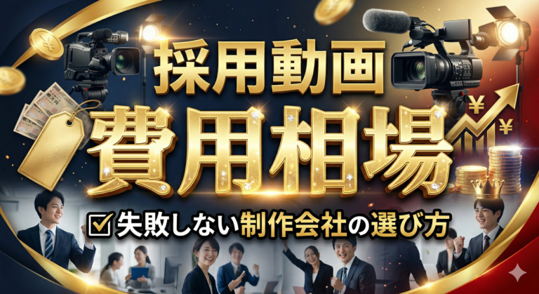 採用動画の費用相場