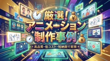 アニメーション動画の制作実績11選|10万円前後・3週間で作った全事例