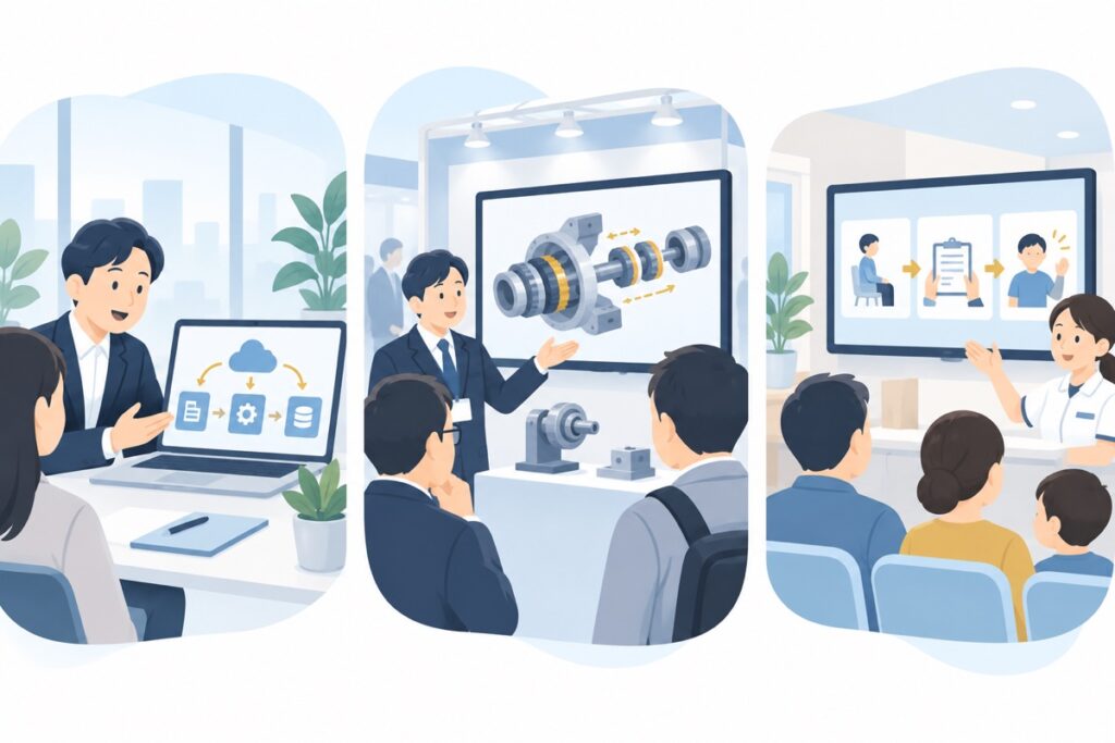 インフォグラフィック動画の成功事例・活用例のイメージ